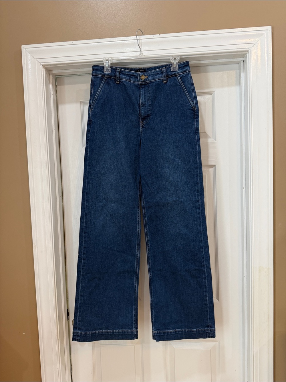 J.Crew Factory high-rise trouser jeans. Euc. 8/29 TALL.